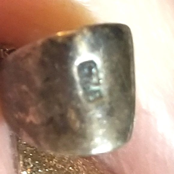 VTG NAVAJO Petit Point Red Coral Sterling Necklace - Picture 5 of 8